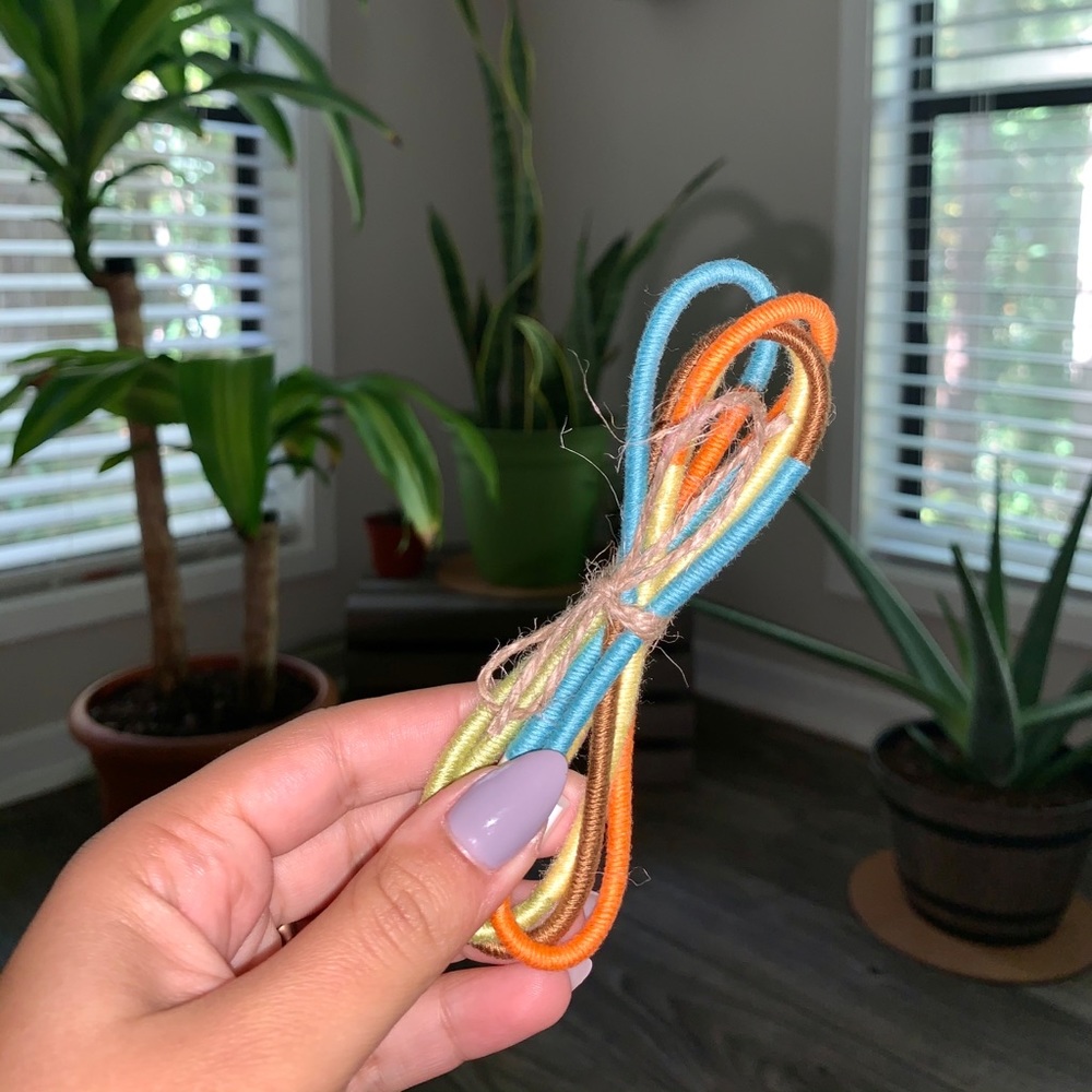 Hand Wrapped Apple Charger